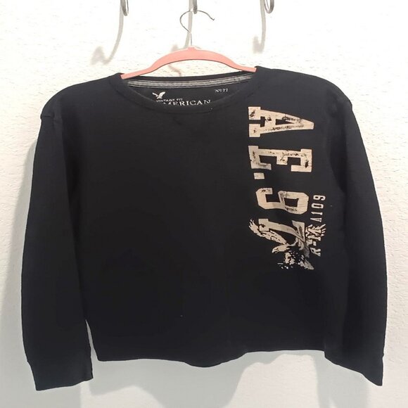 American Eagle Outfitters AE97 longsleeve thermal graphic shirt - Picture 2 of 4